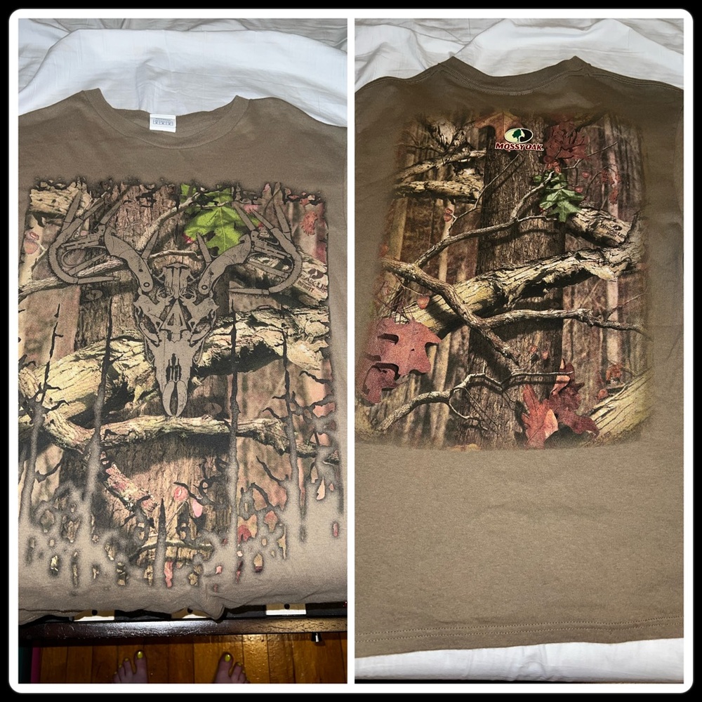 Browning shirt size Medium (front & back shown)